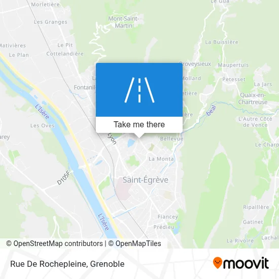 Rue De Rochepleine map