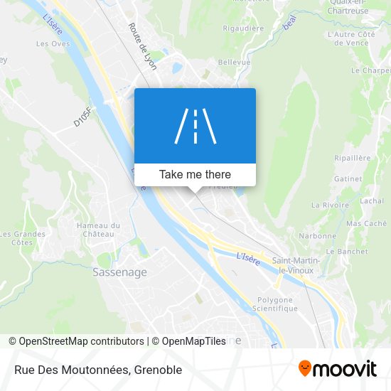 Rue Des Moutonnées map