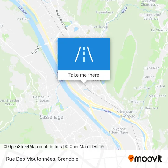 Rue Des Moutonnées map
