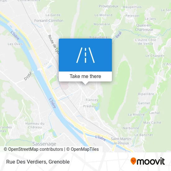 Rue Des Verdiers map