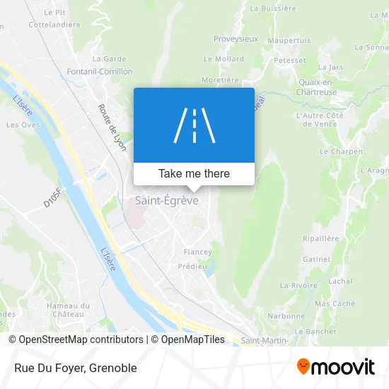 Rue Du Foyer map