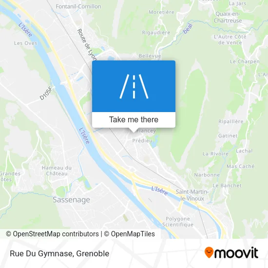 Rue Du Gymnase map