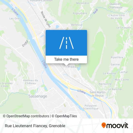 Rue Lieutenant Fiancey map