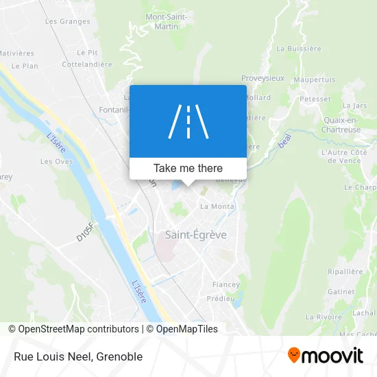 Rue Louis Neel map