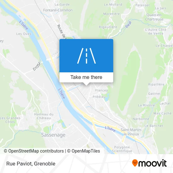 Rue Paviot map