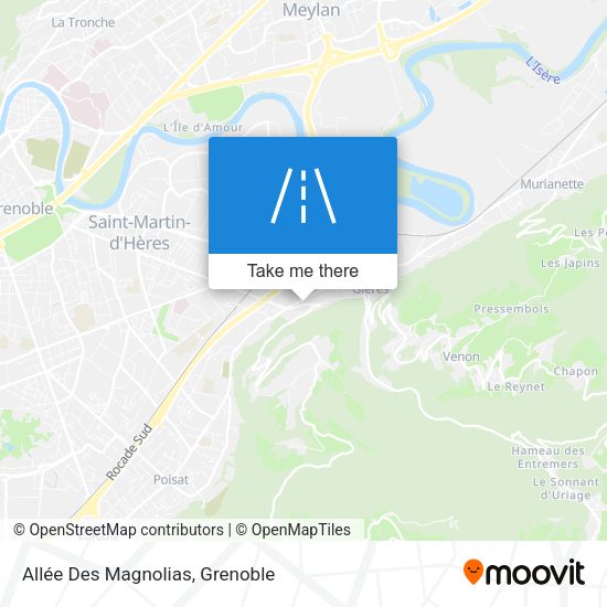 Allée Des Magnolias map