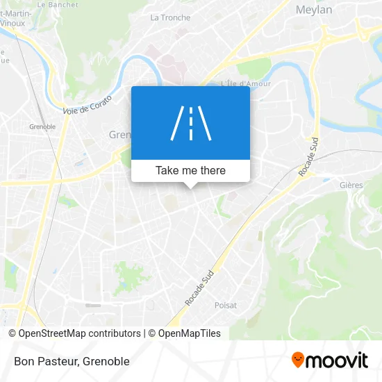 Bon Pasteur map