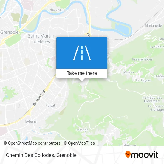 Chemin Des Collodes map