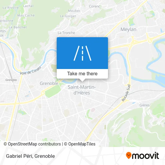 Gabriel Péri map