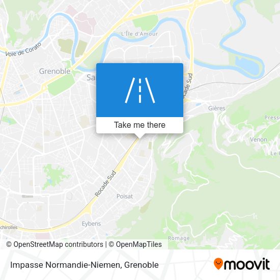 Impasse Normandie-Niemen map