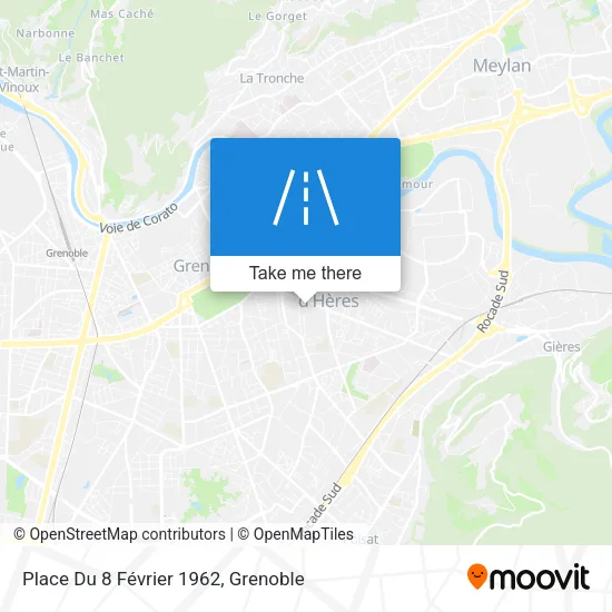 Place Du 8 Février 1962 map