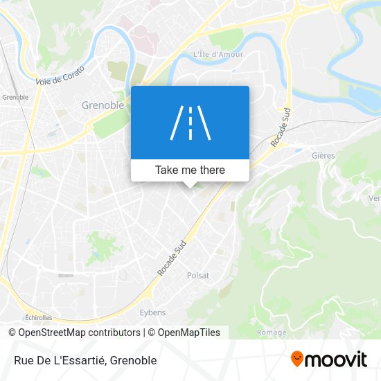 Rue De L'Essartié map