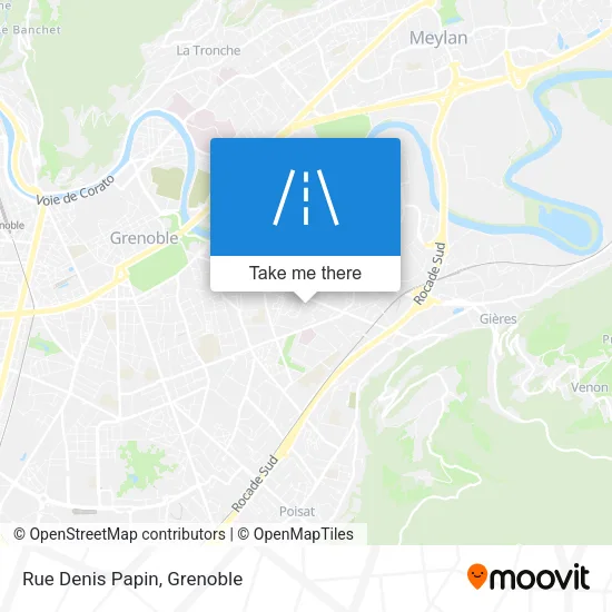 Rue Denis Papin map