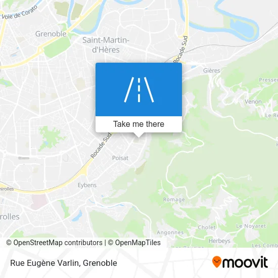 Rue Eugène Varlin map