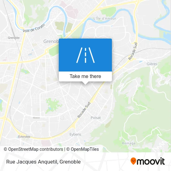 Rue Jacques Anquetil map
