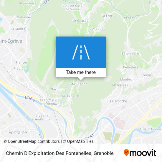 Chemin D'Exploitation Des Fontenelles map