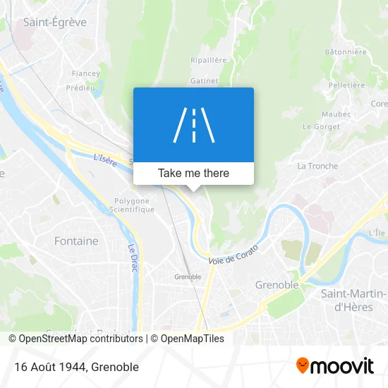 16 Août 1944 map