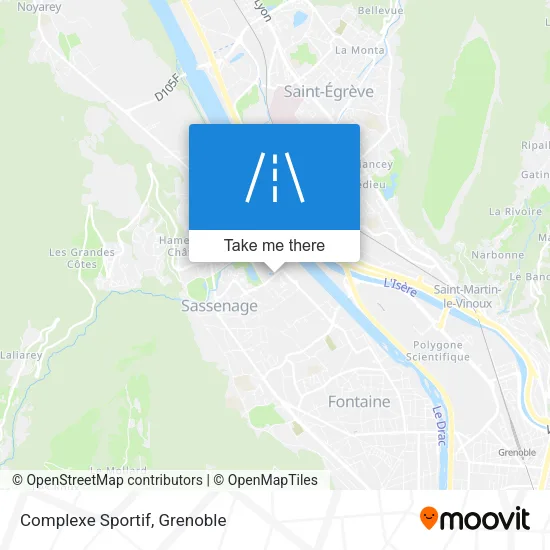 Complexe Sportif map