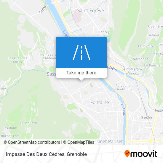 Impasse Des Deux Cèdres map