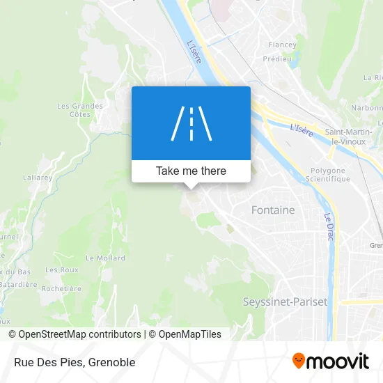 Rue Des Pies map