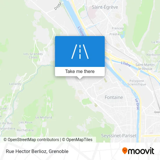 Rue Hector Berlioz map