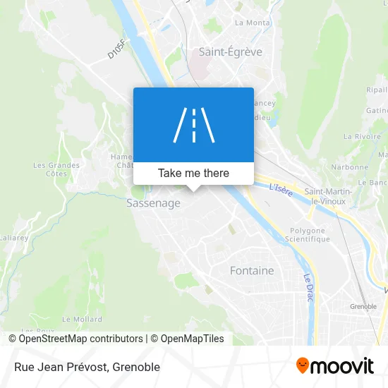 Rue Jean Prévost map