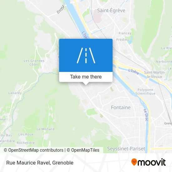 Rue Maurice Ravel map