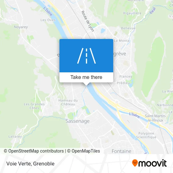 Voie Verte map