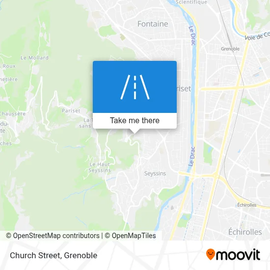 Rue De L'Église map