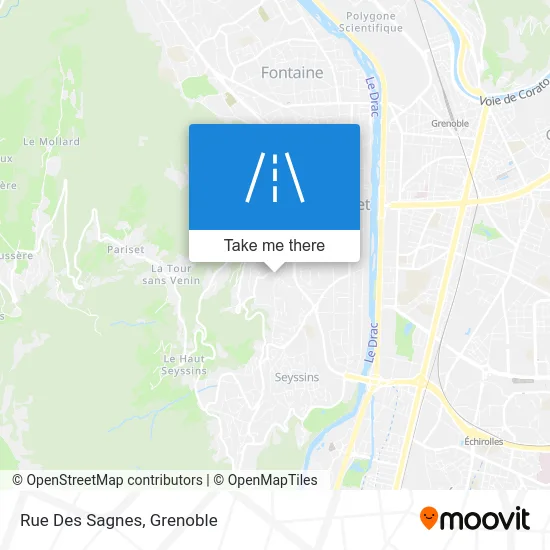 Rue Des Sagnes map