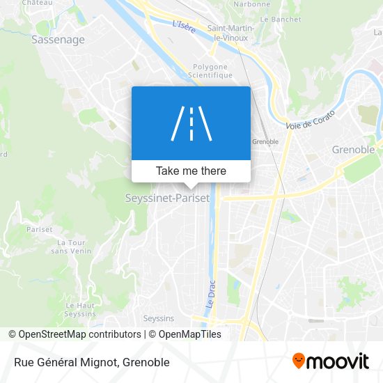 Rue Général Mignot map