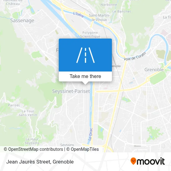 Rue Jean Jaurès map