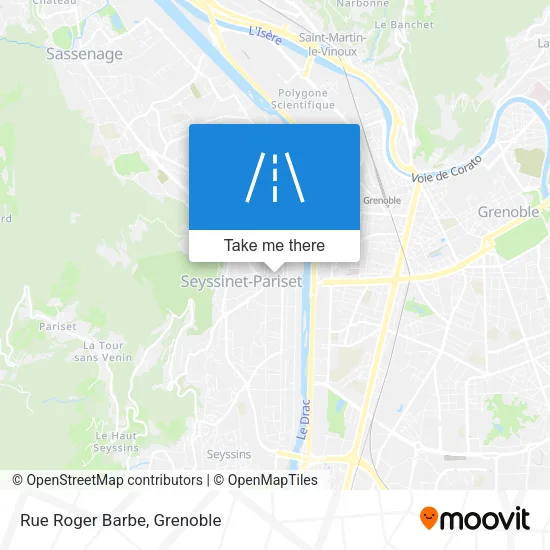 Rue Roger Barbe map