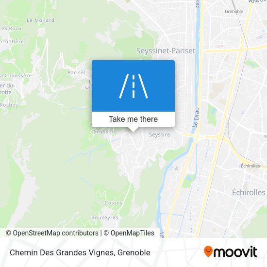 Chemin Des Grandes Vignes map