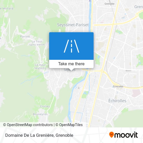 Domaine De La Greniière map