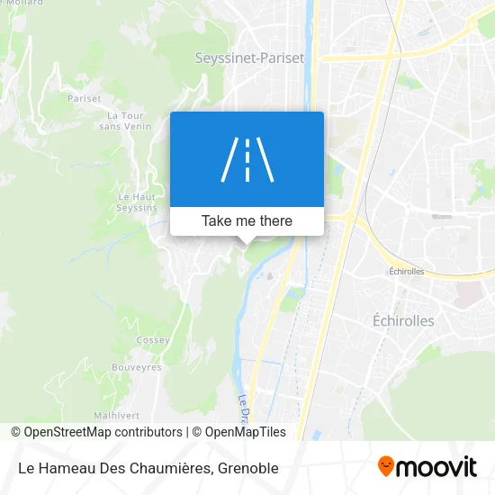 Le Hameau Des Chaumières map