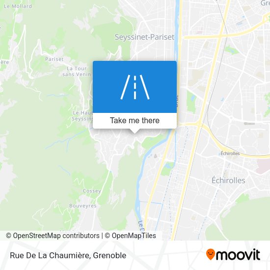 Rue De La Chaumière map