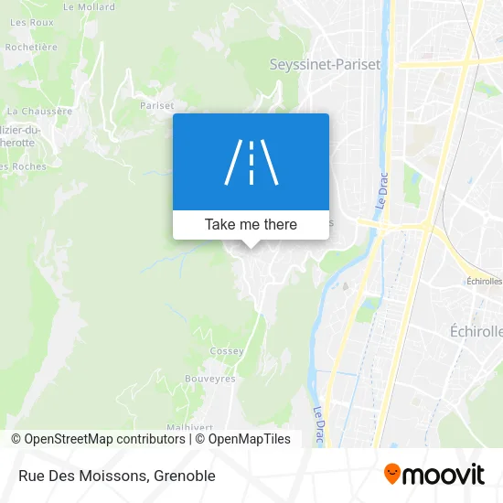 Rue Des Moissons map