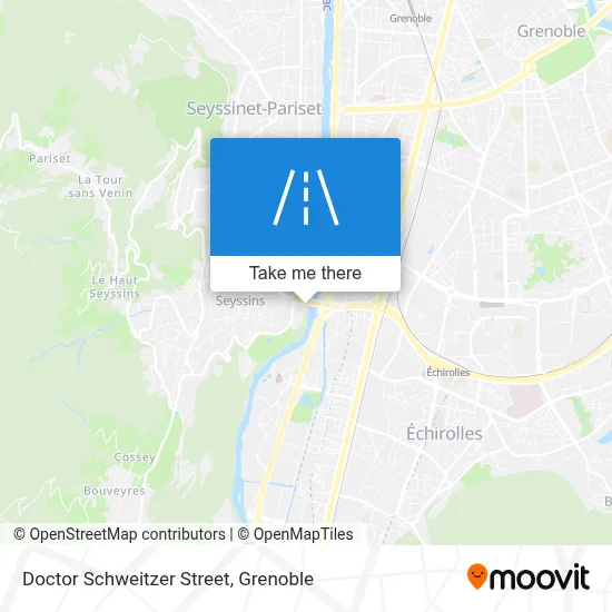 Rue Docteur Schweitzer map