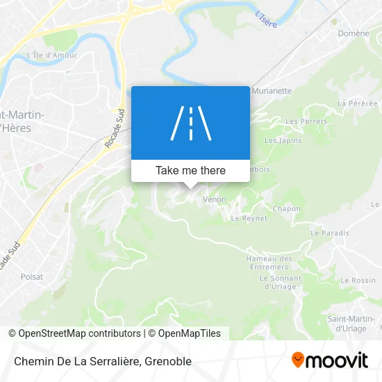 Chemin De La Serralière map