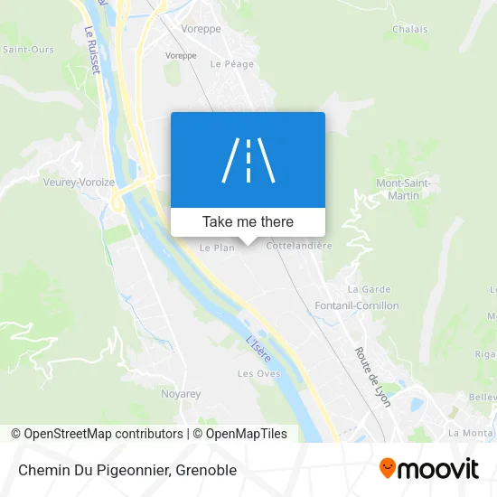 Chemin Du Pigeonnier map