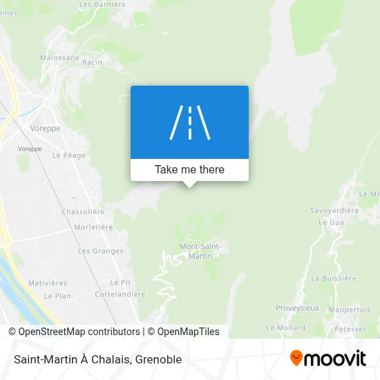 Saint-Martin À Chalais map