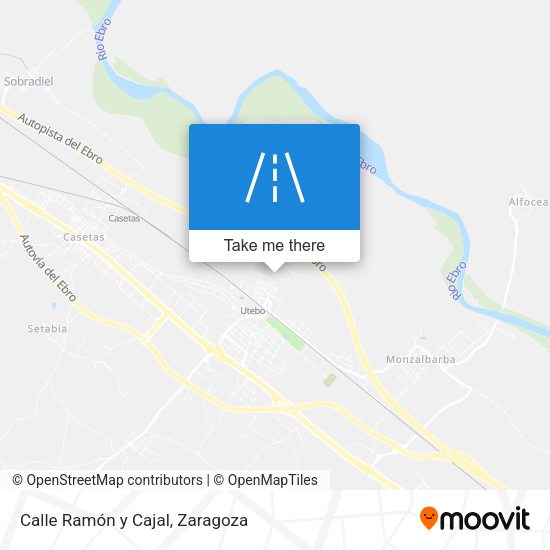 Calle Ramón y Cajal map