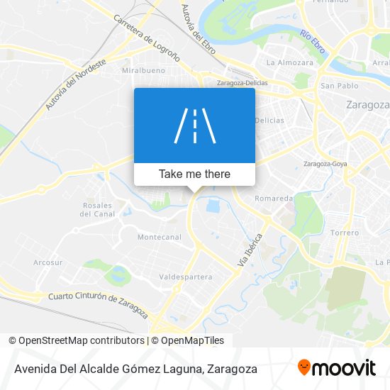 Avenida Del Alcalde Gómez Laguna map