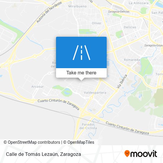 Calle de Tomás Lezaún map