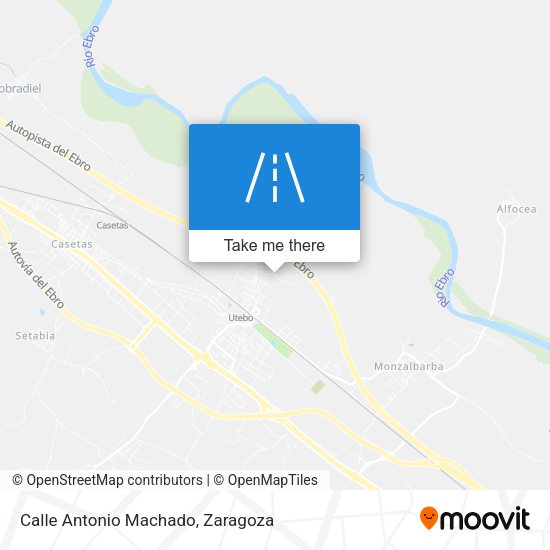 Calle Antonio Machado map