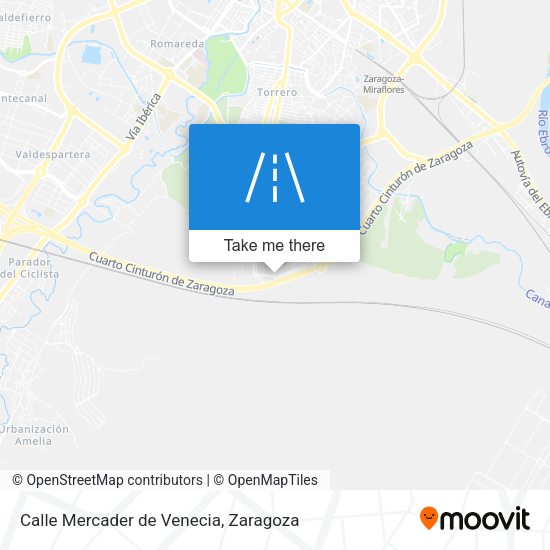 Calle Mercader de Venecia map