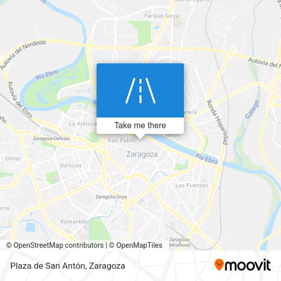 Plaza de San Antón map