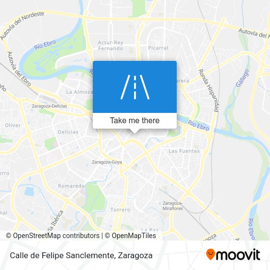 Calle de Felipe Sanclemente map