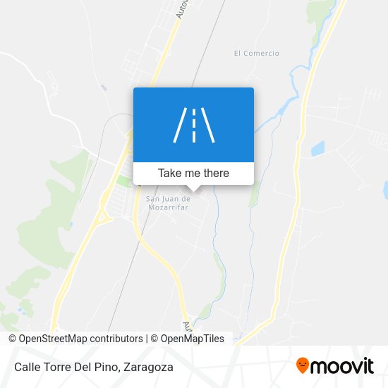 Calle Torre Del Pino map